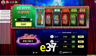 Descubra o Mundo do Cassino Online com e37